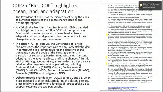 COP25 Climate Change Negotiations Cooperative Approaches Divided Nations - January 14, 2020 смотреть онлайн