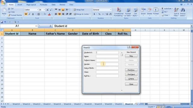 JOB : Data Entry Form Design in MS Excel | Data Entry Kaise Kare | Data Entry in Excel | смотреть онлайн