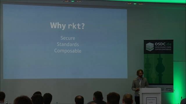 OSDC 2016 - rkt and Kubernetes - What´s new with Container Runtimes and Orchestration by J. Boulle смотреть онлайн