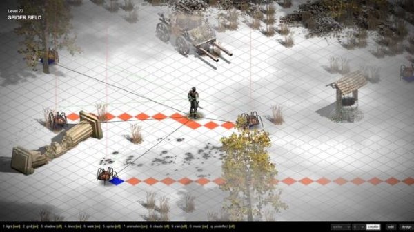 Level design example #1 | Javascript game engine | Isometric rpg