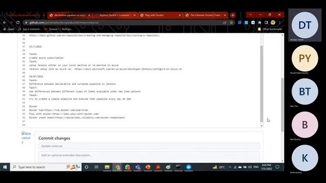 Docker CDP 16 Jul 2022 Session 5 смотреть онлайн