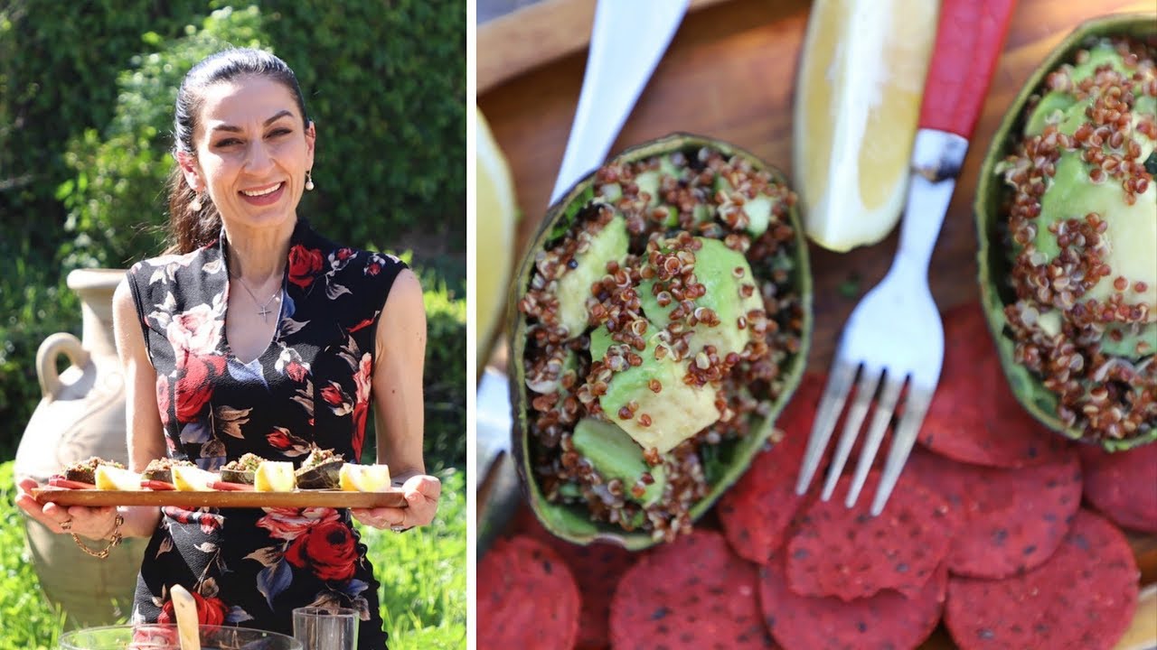 Диетический Салат из Киноа Авокадо и Огурцов - Рецепт от Эгине - Heghineh смотреть онлайн