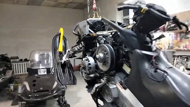 Ski-doo expedition 1200. Пробег 13 000 km. Ремонт. смотреть онлайн