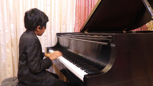 Lydian Nadhaswaram Blindfolds To Play  Flood Time Composed By Eric Thiman...