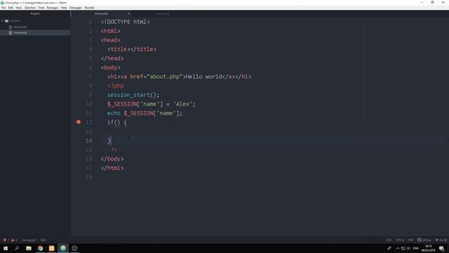 PHP Session Login And Logout смотреть онлайн