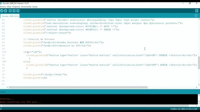 Servidor WEB ESP32 смотреть онлайн