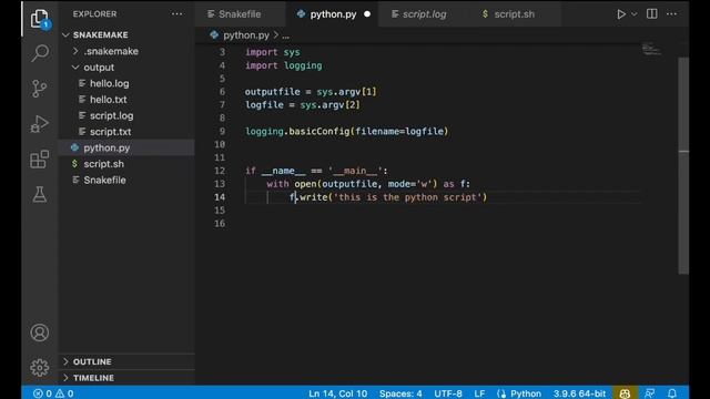 Snakemake #12 Using the `log` directive to store your debug information for your rule смотреть онлайн