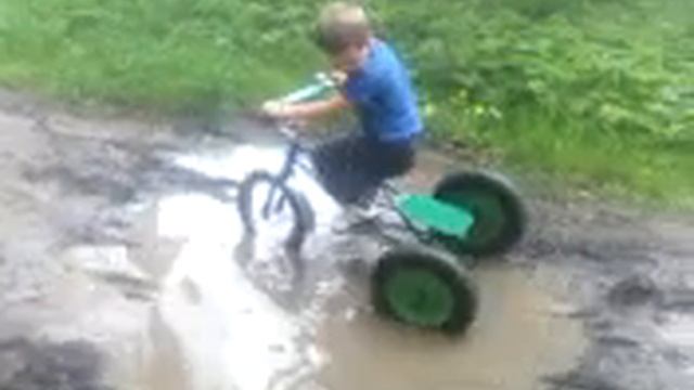 самодельный трицикл детский смотреть онлайн