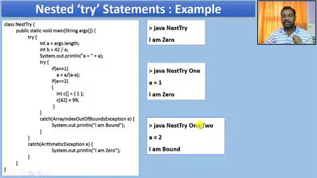 Java Exception Handling | Java Object Oriented Concepts | Session-12 : Part-1 смотреть онлайн
