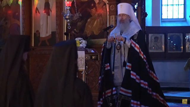 МОНАШЕСКИЙ ПОСТРИГ В СВЯТОГОРСКОЙ ЛАВРЕ 1.01.2021.ПРОПОВЕДЬ МИТРОПОЛИТА АРСЕНИЯ. смотреть онлайн