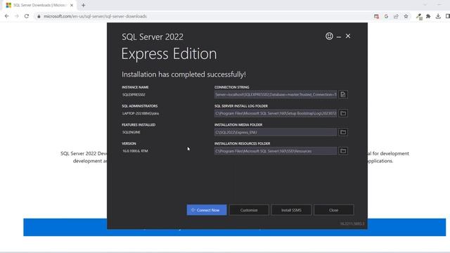 Installing Microsoft SQL Server 2022 on Windows 10/11 смотреть онлайн