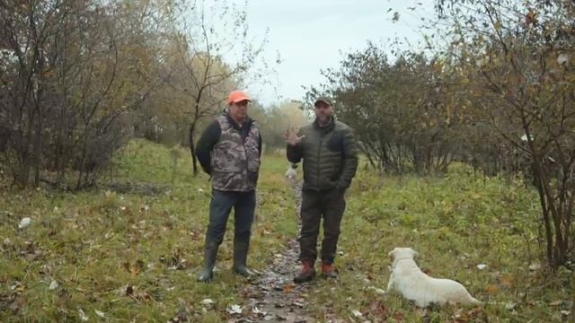 Охота с четвероногим другом!