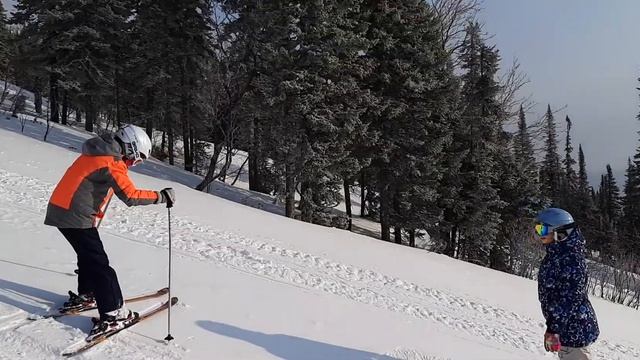 Спуск с горы шерегеш смотреть онлайн