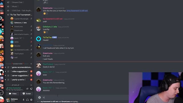 Discord TIC-TAC-TOE... смотреть онлайн