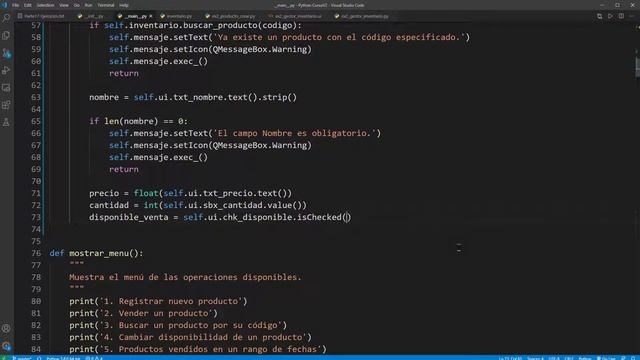 Python Curso V2: 597 Leer los Datos del Formulario de Creación de Producto - Validación de Datos смотреть онлайн