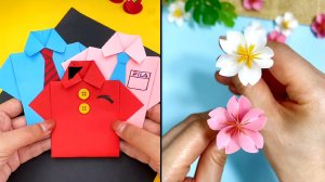 Простые поделки из Бумаги для детей. Оригами из бумаги