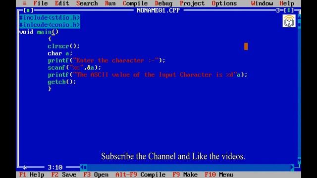 How to find ascii value in c program || C Programming #asciicode #aslearninginstitute смотреть онлайн