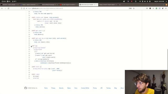 Create a URL shortner with Clojure and MySQL смотреть онлайн