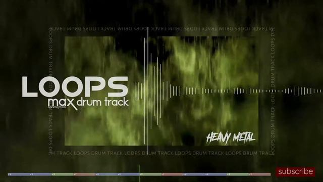 Heavy Metal Drum Track / Metallica Style / 155 Bpm