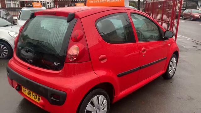 Peugeot 107 08 Red
