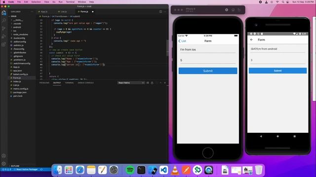 React Native CRUD (2021) Form tutorial.(4/4) смотреть онлайн