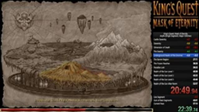 King's Quest: Mask of Eternity - Single Segment Any% Major Glitches 41:45 New PB смотреть онлайн