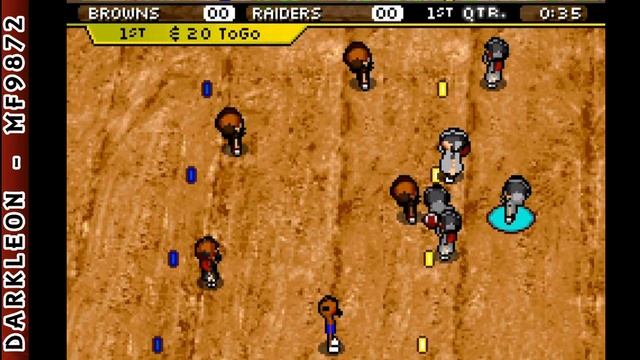 Game Boy Advance - Backyard Football © 2002 Infogrames - Gameplay смотреть онлайн