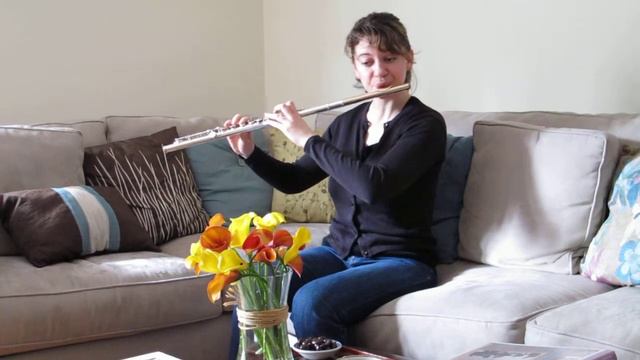 Day 195: "Syrinx" for Ravel - Claude Debussy - Mimi Stillman, flute смотреть онлайн