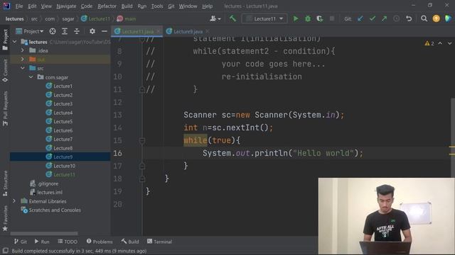 How while LOOP works in JAVA | Important Keywords | JAVA + DSA COMPLETE COURSE смотреть онлайн