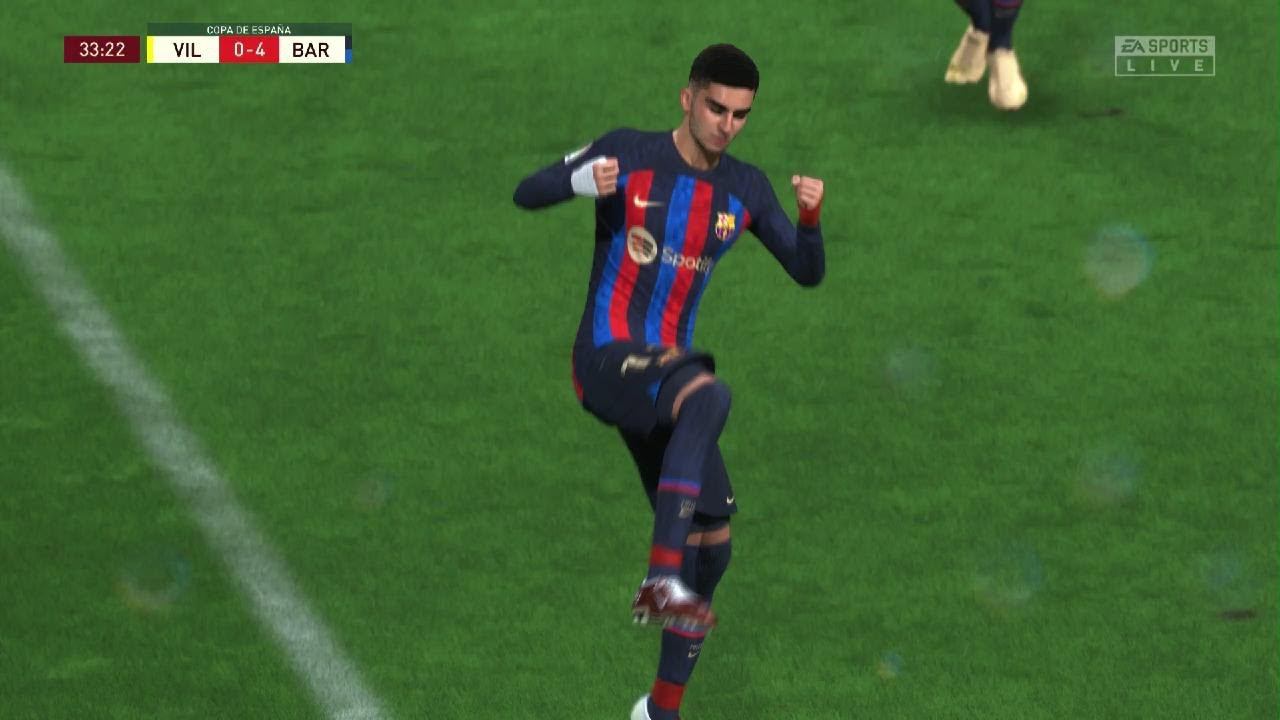 FIFA 23 тут просто красивый ракурс при повторе
