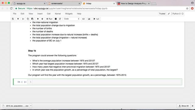 Module 7: How to Design Analysis Programs: Part 1 смотреть онлайн
