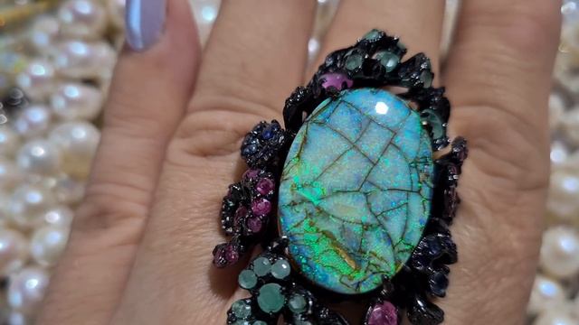 143.Натуральные камни.Серебро.Опалы смотреть онлайн