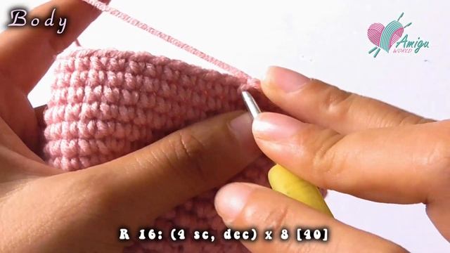 #352 |  Amigurumi Gonyonyo (1/3) | How To Crochet Pokémon Amigurumi | Free Pattern | AmiguWorld