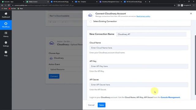 How to Upload Dropbox Files to Cloudinary | Dropbox Cloudinary Automation смотреть онлайн
