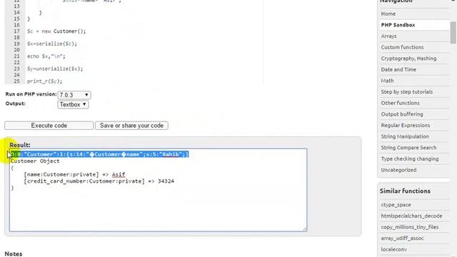 An Experiment of Serialize and Unserialize смотреть онлайн