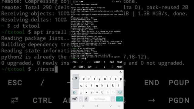 How to install txtool in termux смотреть онлайн