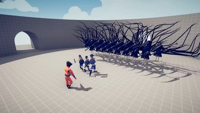 SONGOKU TRANSFORM PERFECTED ULTRA INSTINCT DEFEAT ALL | TABS - Totally Accurate Battle Simulator смотреть онлайн