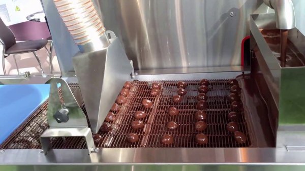 Глазирование мармелада DITOGROUP 2017 - ZETA 400 линия для глазирования и декорирования