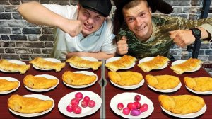 БОРАК ТУРЕЦКАЯ САМСА ПИРОЖКИ РЕДИСКА КТО БОЛЬШЕ И БЫСТРЕЕ СЪЕСТ МНОГО ЕДЫ ПОЛУЧИТ ДЕНЬГИ