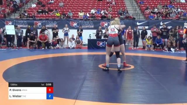 138 Lbs 5th Place - Presley Givens, Arkansas Vs Liv Wieber, The Factory Wrestling Club 943c смотреть онлайн