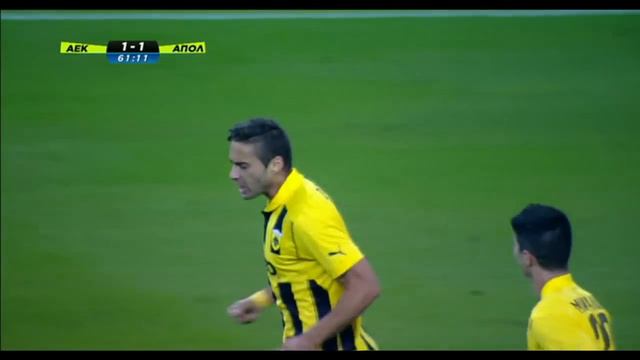 ΑΕΚ F.C - Απόλλων Σμύρνης - 2-1 Highlights - 19/10/14 смотреть онлайн