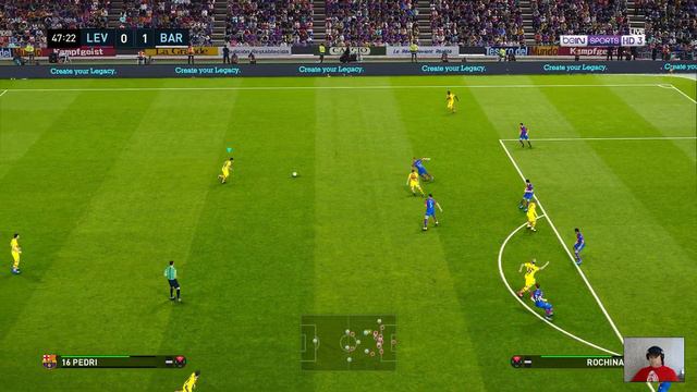 PES 2021 | Levante vs Barcelona | La Liga Santander | Gameplay PC смотреть онлайн