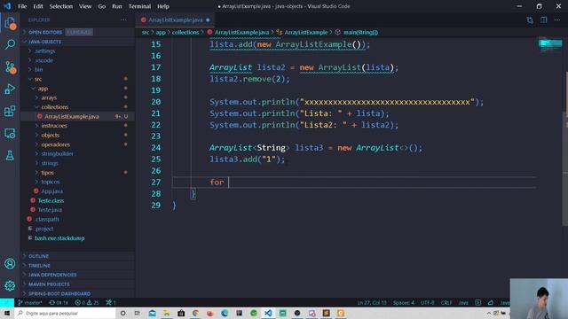 Aula 51 - Olhando mais de perto o ArrayList смотреть онлайн