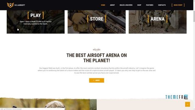 Raider Spirit Airsoft Club and Paintball WordPress Theme Aoi Don смотреть онлайн