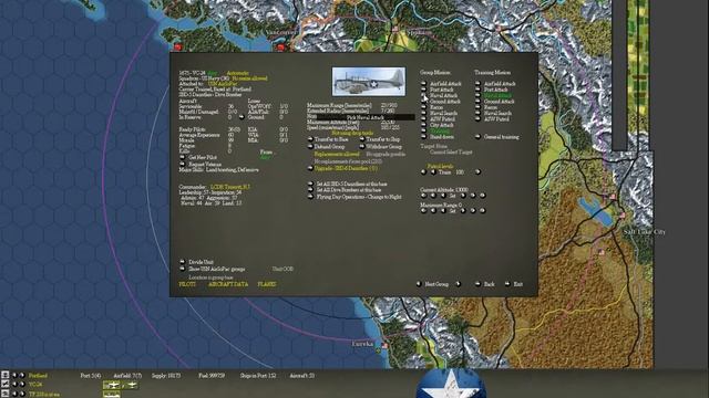 War in the Pacific: Admiral's Edition - Aircraft tutorial part 2 смотреть онлайн