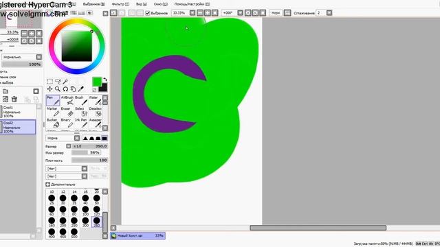 Урок рисования в PaintTool SAI смотреть онлайн