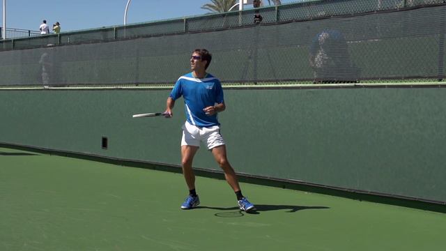 Tommy Robredo Forehand In Super Slow Motion - Indian Wells 2013 - BNP Paribas Open смотреть онлайн