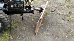 ЛОПАТА ОТВАЛ ДЛЯ ТЯЖЁЛОГО МОТОБЛОКА СВОИМИ РУКАМИ