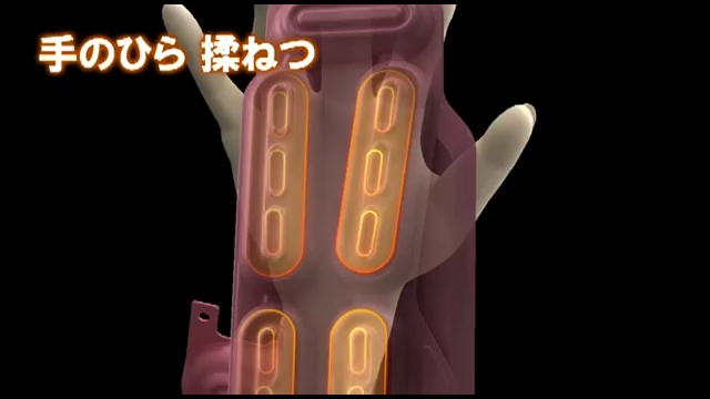 Массажное кресло Panasonic EP-MA73. Аэромассаж рук. смотреть онлайн