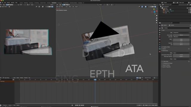 Blender: Extract depthmap from Iphone 13 pro cinematic video to make stereoscopic 3D movie смотреть онлайн